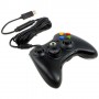 Проводной геймпад Xbox 360 Black (точная копия)