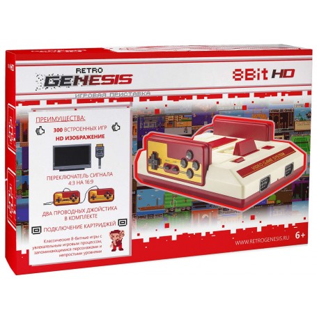 Retro Genesis 8 Bit HD + 300 игр