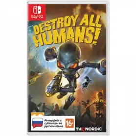 Destroy All Humans nintendo купить в Минске