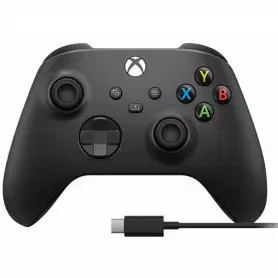 Геймпад Microsoft Xbox Black + кабель USB Type-C купить в Минске