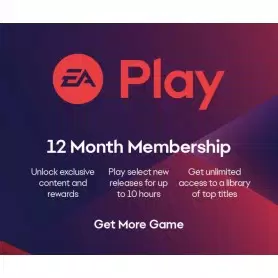 EA Play PlayStation 12 месяцев