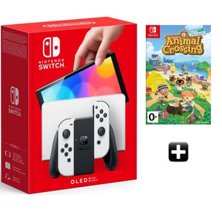 Nintendo Switch OLED + Animal Crossing: New Horizons
