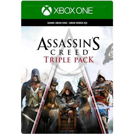 Assassin’s Creed Triple Pack (Xbox)