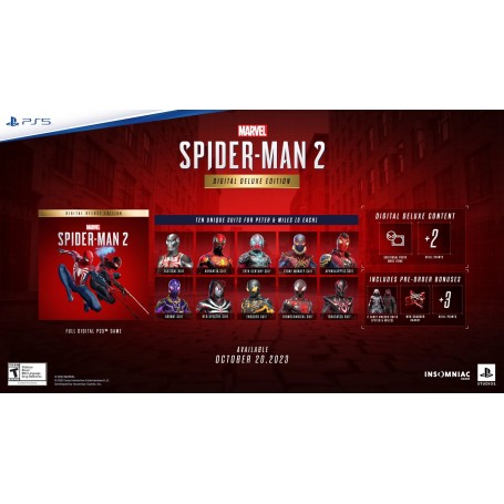 Marvel’s Spider-Man 2 Deluxe Edition (PS5) Цифровая версия