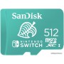 Карта памяти SanDisk For Nintendo Switch microSDXC 512GB