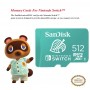 Карта памяти SanDisk For Nintendo Switch microSDXC 512GB