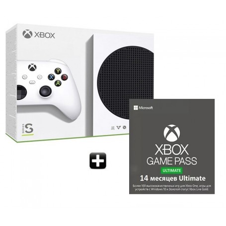 Xbox Series S + Game Pass Ultimate 14 месяцев