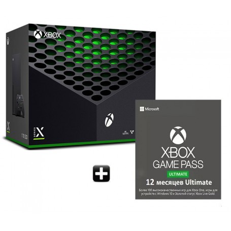 Xbox Series X + Game Pass Ultimate 12 месяцев