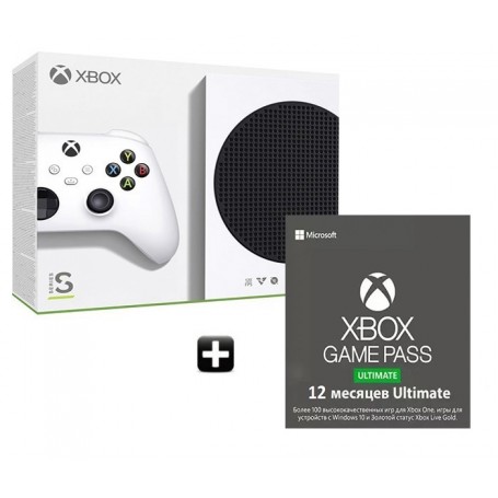 Xbox Series S + Game Pass Ultimate 12 месяцев
