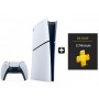 Sony PS5 Slim Digital Edition + Подписка Deluxe 12 месяцев