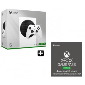 Xbox Series S 1TB + Game Pass Ultimate 3 месяца